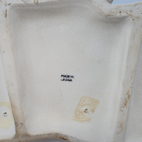 Vintage Made in Japan Polar Bear Double Planter Ceramic Figural Vase - Picture 12 of 16